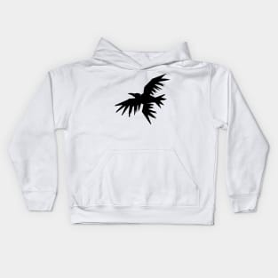 Three-Winged Raven Kids Hoodie